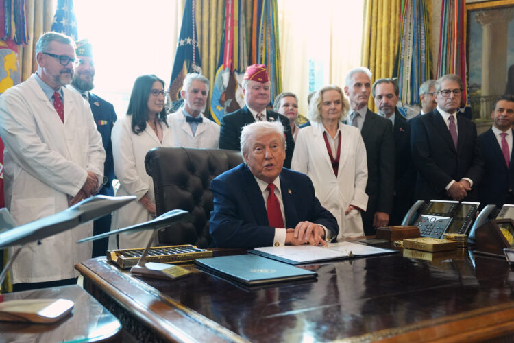 Trump signs executive order that would reclassify marijuana as a less dangerous drug